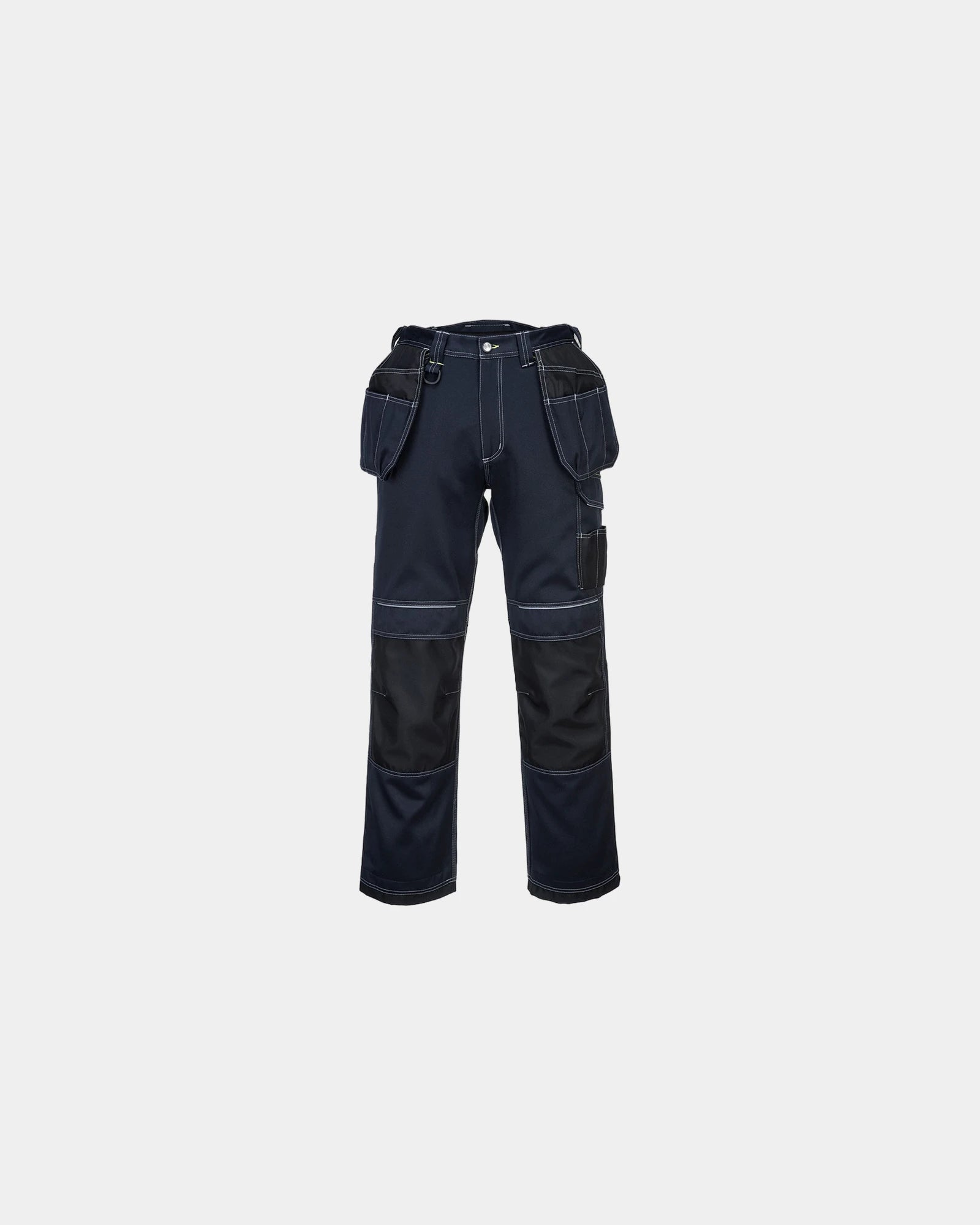 Pantalone da lavoro poliestere cotone 300g da personalizzare - Blu Navy-Nero